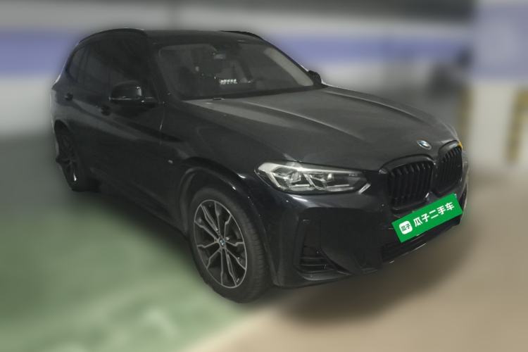 Used BMW X3 2023 xDrive30i Leading Model M Night Edition Package Front Right 45 Deg