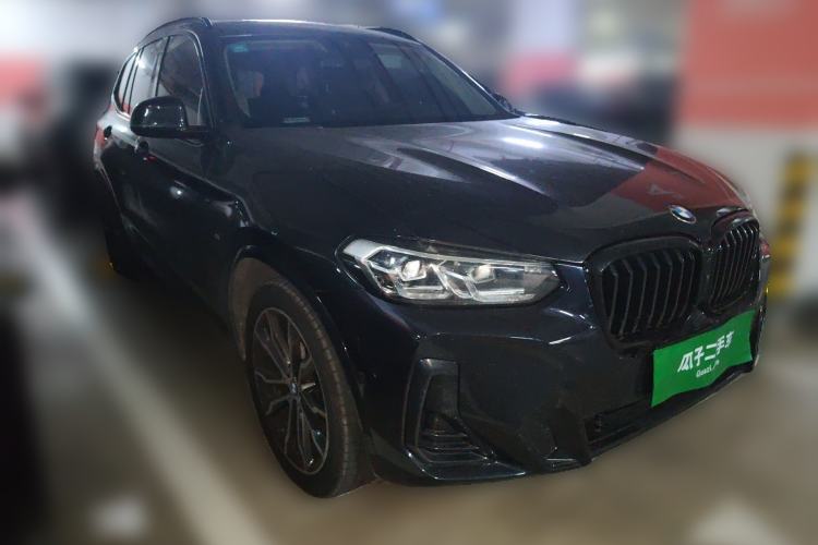 Used BMW X3 2023 xDrive30i Leading Model M Night Edition Package Front Right 45 Deg