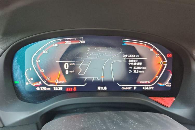 Used BMW X3 2023 xDrive30i Leading Model M Night Edition Package Instrument Cluster