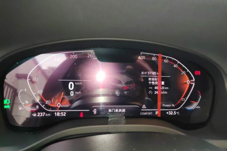 Used BMW X3 2023 xDrive30i Leading Model M Night Edition Package Instrument Cluster