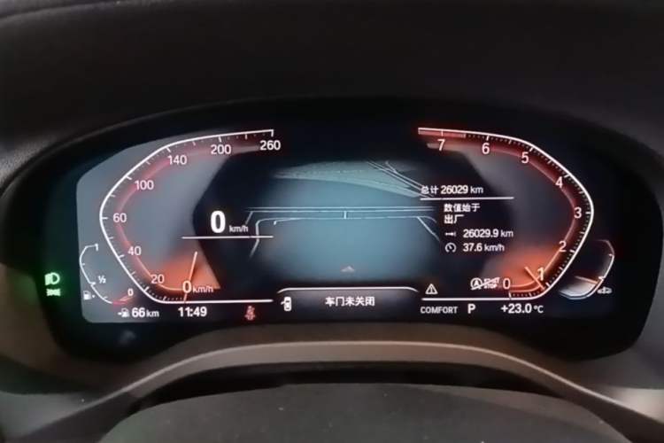 Used BMW X3 2023 xDrive30i Leading Model M Night Edition Package Instrument Cluster