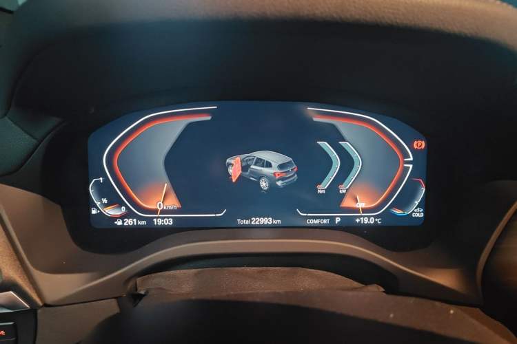 Used BMW X3 2023 Restyled xDrive30i Leading Edition M Night Sky Package Instrument Cluster