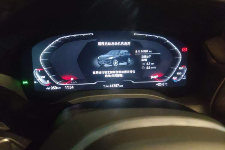 Used BMW X3 2023 xDrive30i Leading Model M Night Edition Package Instrument Cluster
