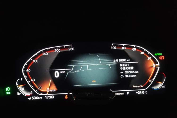 Used BMW X3 2023 xDrive30i Leading Model M Night Edition Package Instrument Cluster