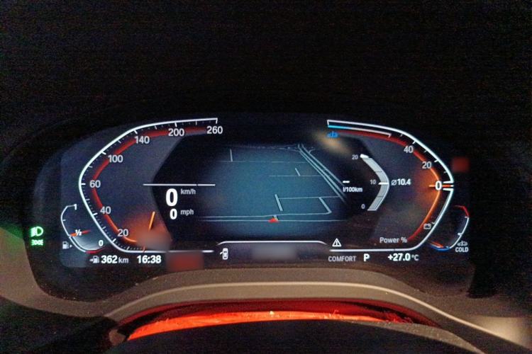 Used BMW X3 2023 xDrive30i Leading Model M Night Edition Package Instrument Cluster