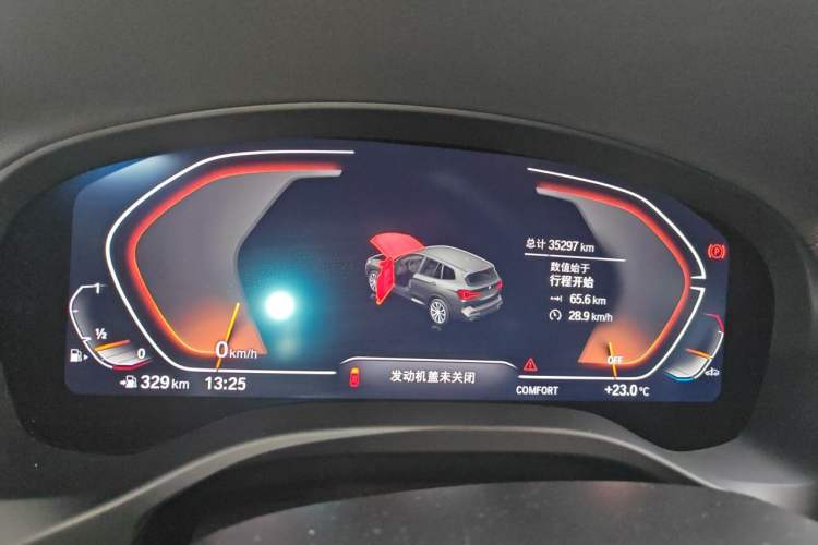 Used BMW X3 2023 xDrive30i Leading Model M Night Edition Package Instrument Cluster
