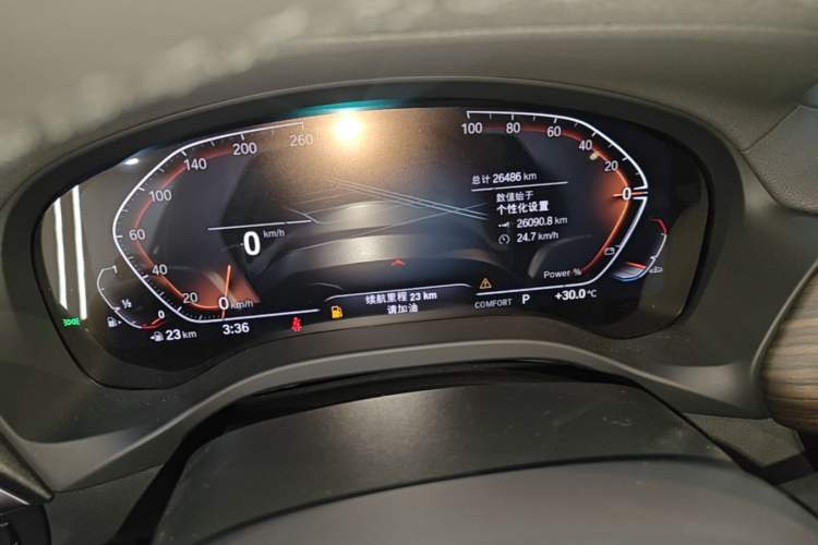Used BMW X3 2023 Restyled xDrive30i Leading Edition M Night Sky Package Instrument Cluster