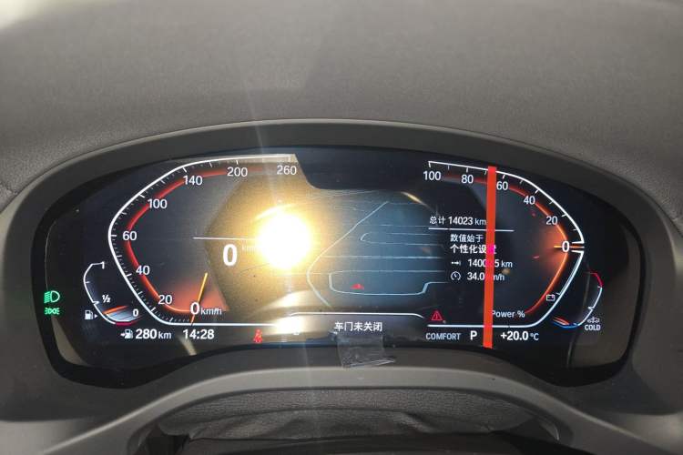 Used BMW X3 2023 xDrive30i Leading Model M Night Edition Package Instrument Cluster