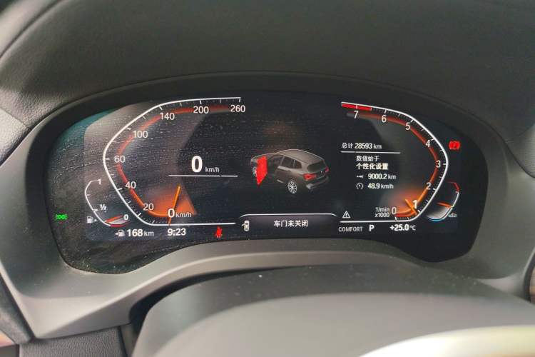 Used BMW X3 2023 xDrive30i Leading Model M Night Edition Package Instrument Cluster