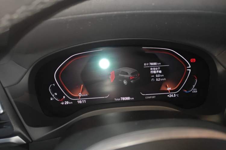 Used BMW X3 2023 Restyled xDrive30i Leading Edition M Night Sky Package Instrument Cluster