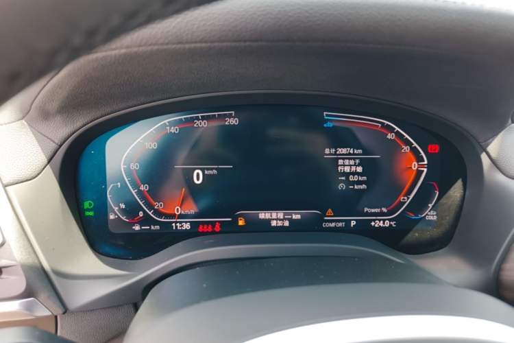 Used BMW X3 2023 Restyled xDrive30i Leading Edition M Night Sky Package Instrument Cluster