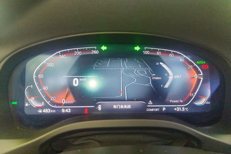 Used BMW X3 2023 xDrive30i Leading Model M Night Edition Package Instrument Cluster
