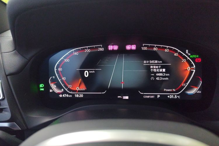 Used BMW X3 2023 xDrive30i Luxury Edition M Night Sky Package Instrument Cluster