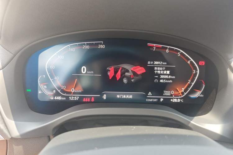 Used BMW X3 2023 xDrive30i Leading Model M Night Edition Package Instrument Cluster