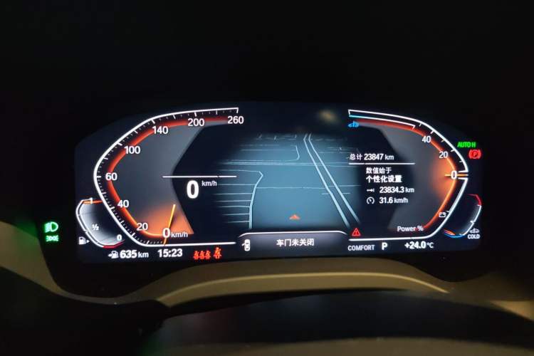 Used BMW X3 2023 xDrive30i Leading Model M Night Edition Package Instrument Cluster