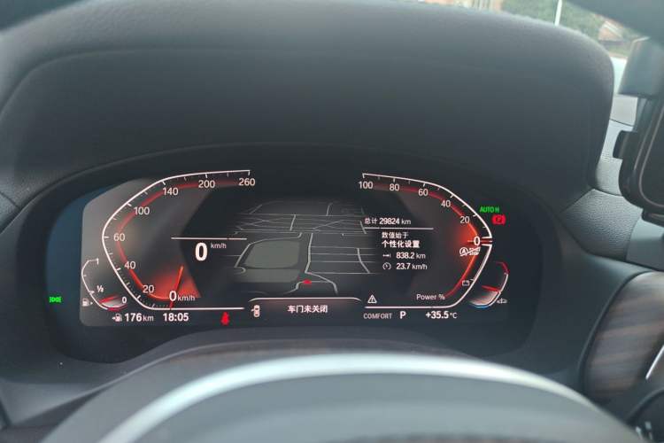 Used BMW X3 2023 xDrive30i Leading Model M Night Edition Package Instrument Cluster