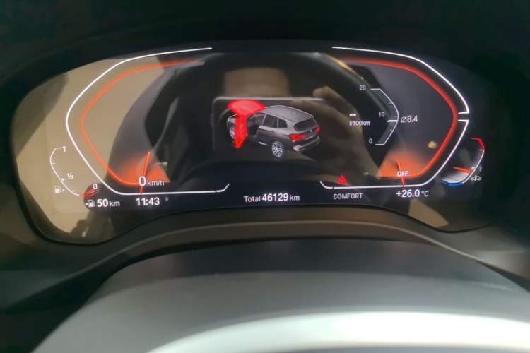 Used BMW X3 2023 Restyled xDrive30i Leading Edition M Night Sky Package Instrument Cluster