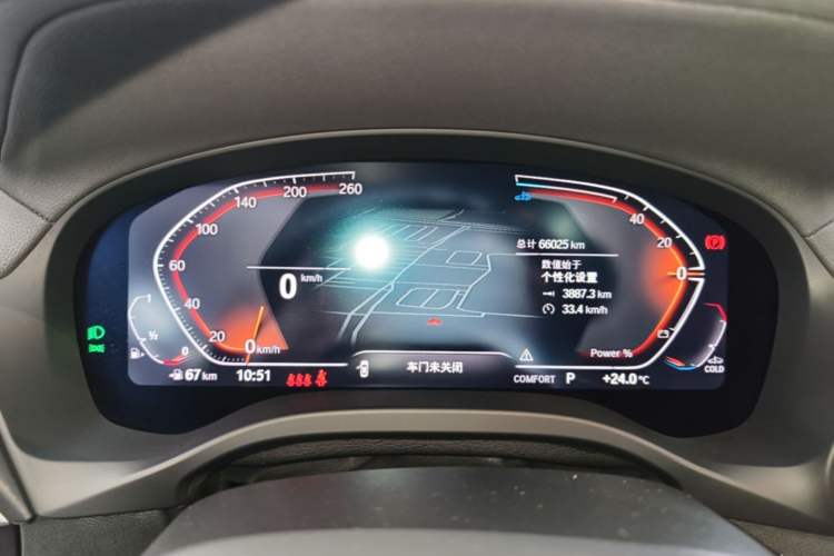 Used BMW X3 2023 Restyled xDrive30i Leading Edition M Night Sky Package Instrument Cluster