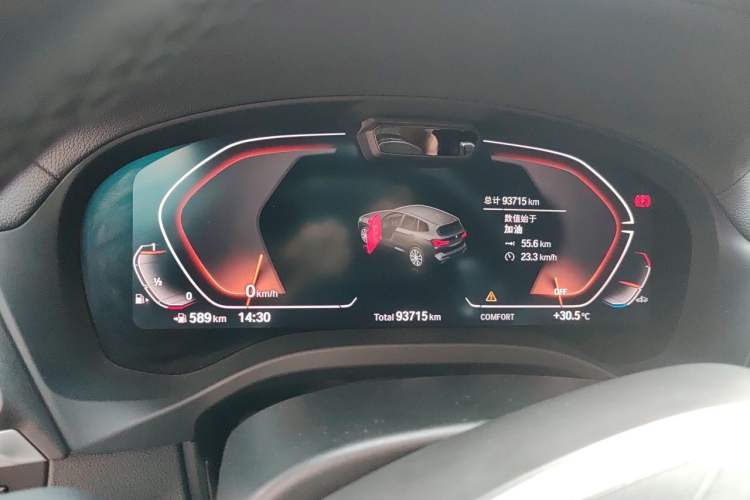 Used BMW X3 2023 xDrive30i Luxury Edition M Night Sky Package Instrument Cluster