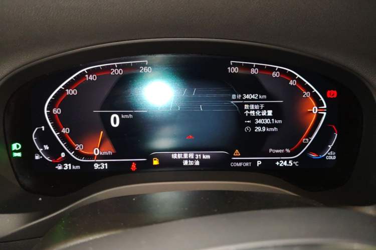 Used BMW X3 2023 xDrive30i Leading Model M Night Edition Package Instrument Cluster