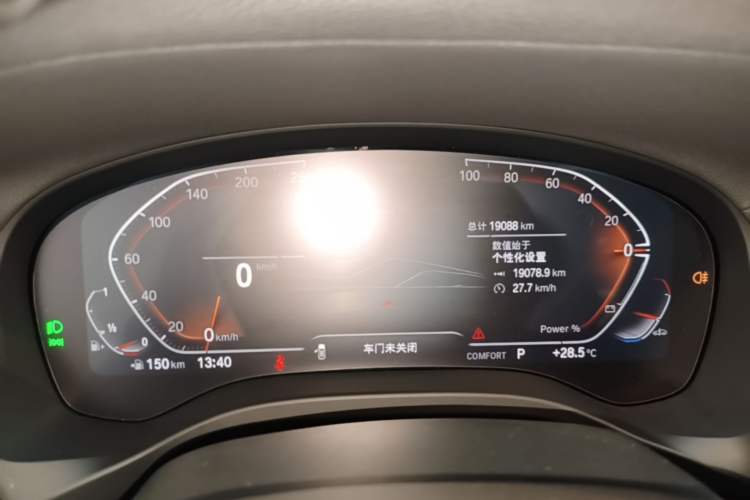 Used BMW X3 2023 Restyled xDrive30i Leading Edition M Night Sky Package Instrument Cluster