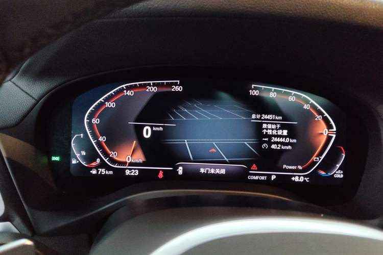Used BMW X3 2023 Restyled xDrive30i Leading Edition M Night Sky Package Instrument Cluster