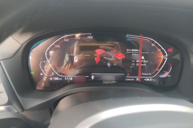 Used BMW X3 2023 xDrive30i Leading Model M Night Edition Package Instrument Cluster