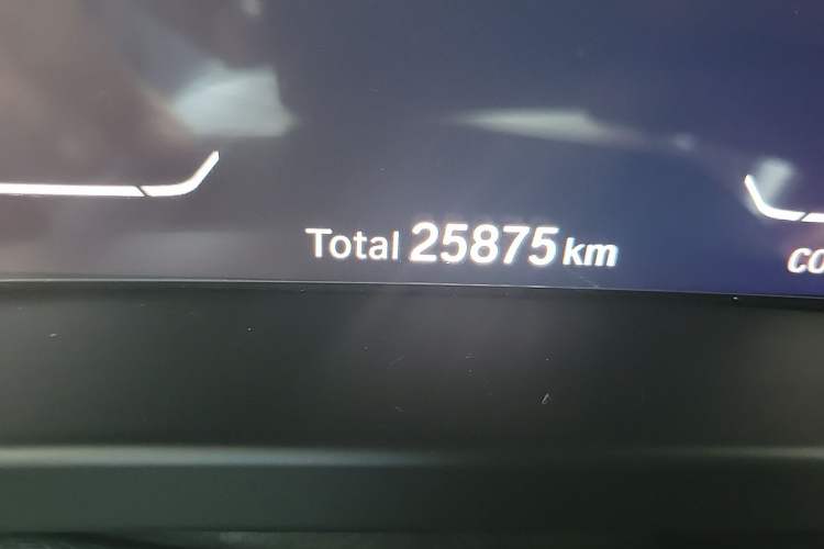 Used BMW X3 2023 xDrive30i Leading Model M Night Edition Package Odometer Close Up