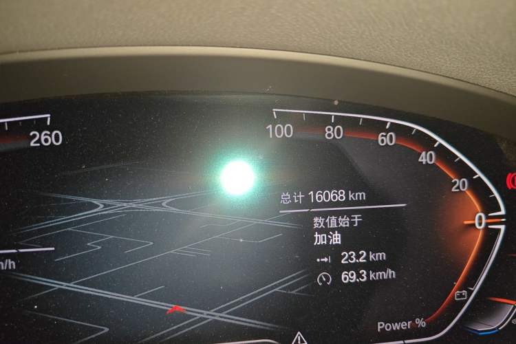 Used BMW X3 2023 xDrive25i M Sport Package Odometer Close Up