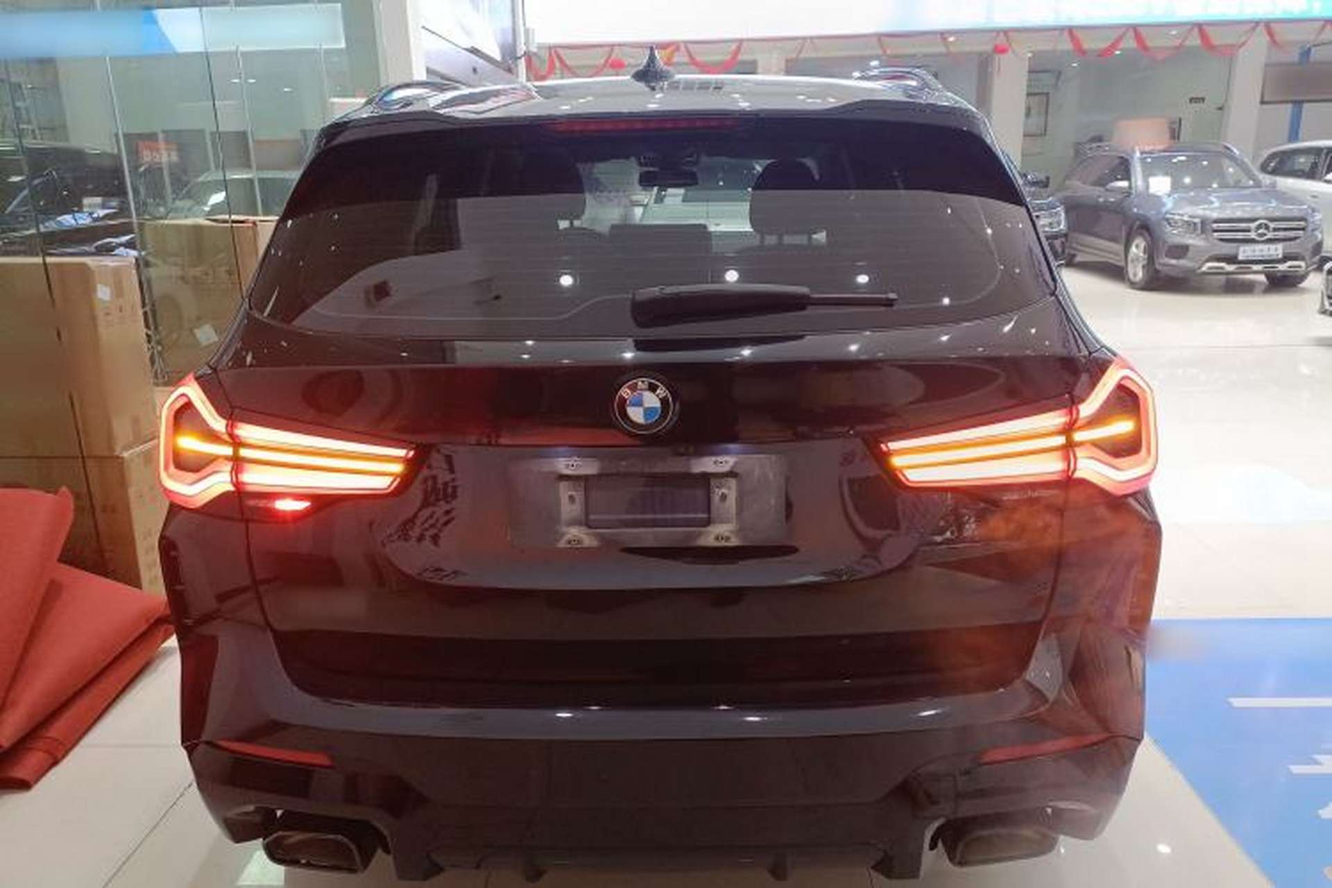 Used BMW X3 2023 xDrive30i Leading Model M Night Edition Package Rear