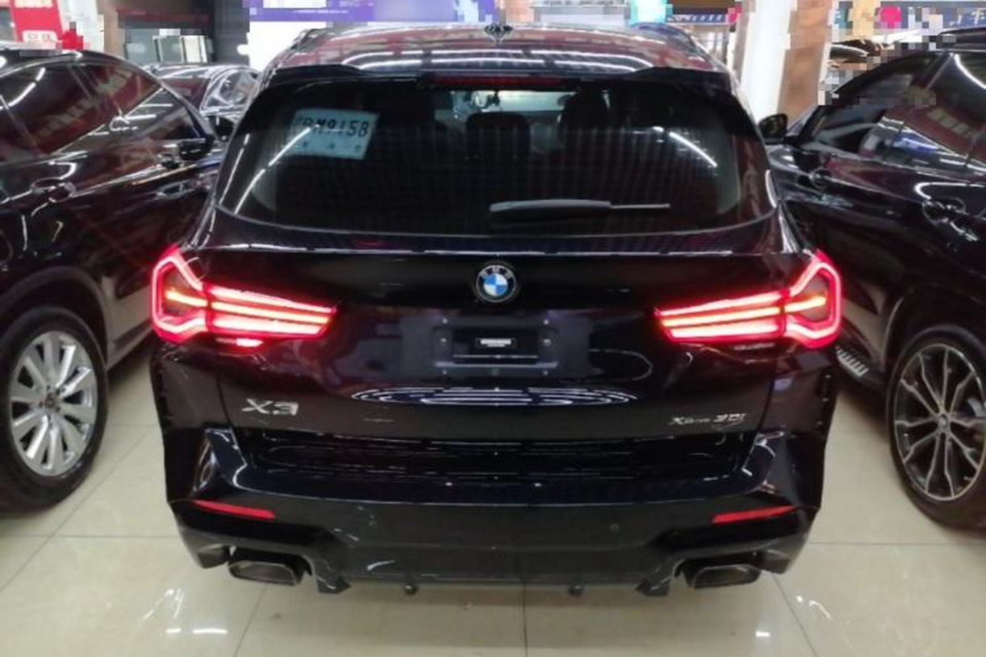 Used BMW X3 2023 xDrive30i Leading Model M Night Edition Package Rear