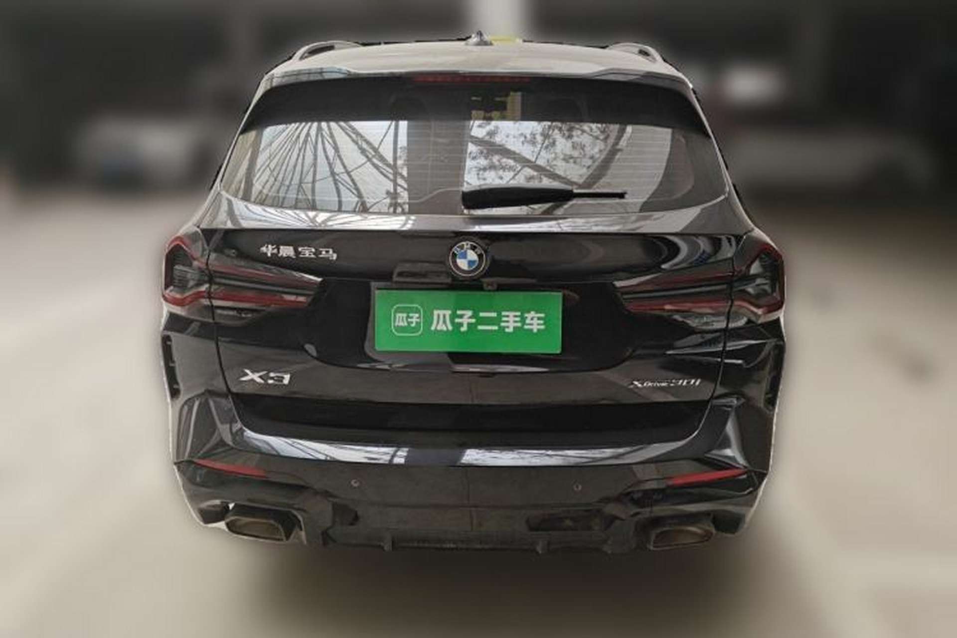 Used BMW X3 2023 xDrive30i Luxury Edition M Night Sky Package Rear