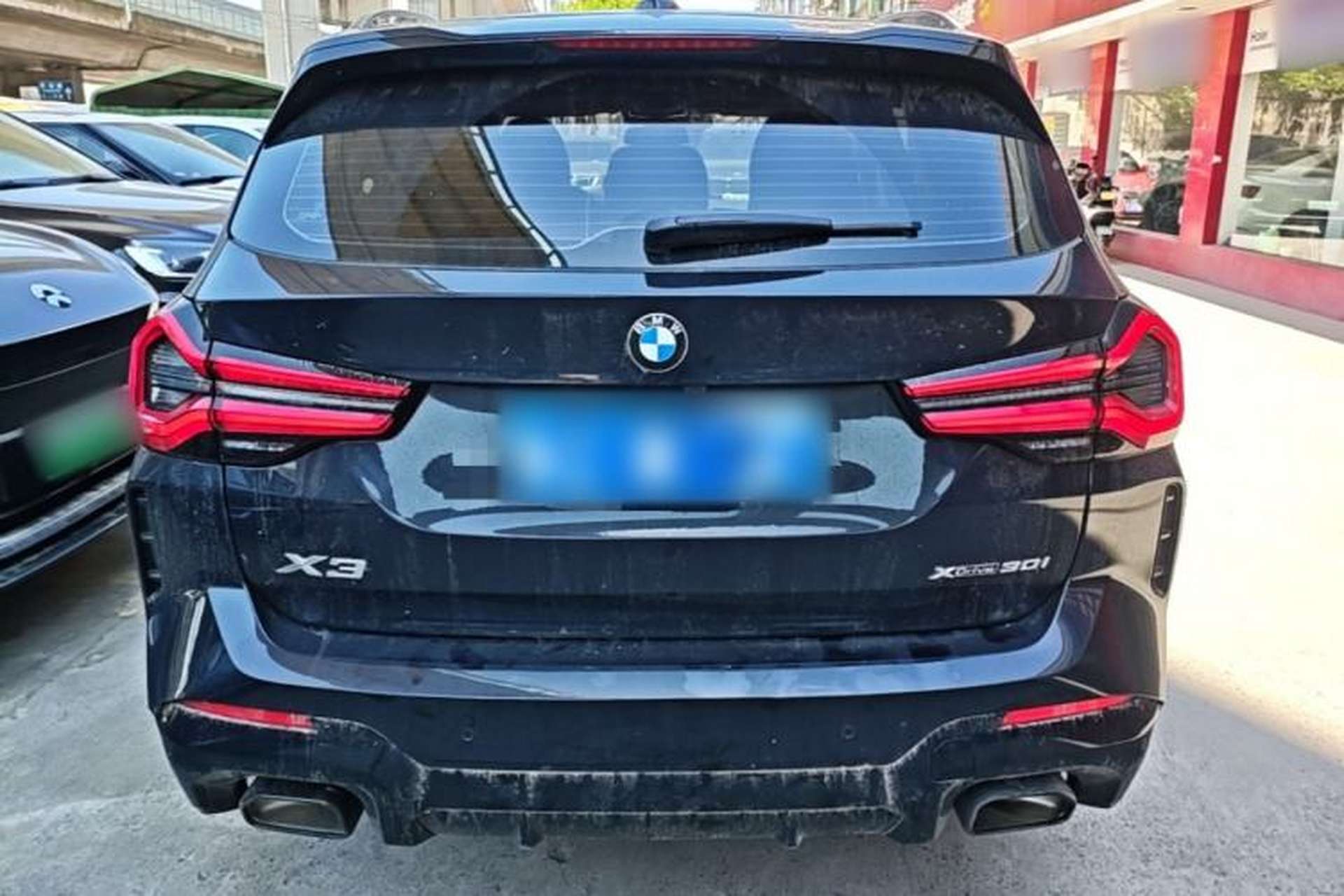 Used BMW X3 2023 Restyled xDrive30i Leading Edition M Night Sky Package Rear