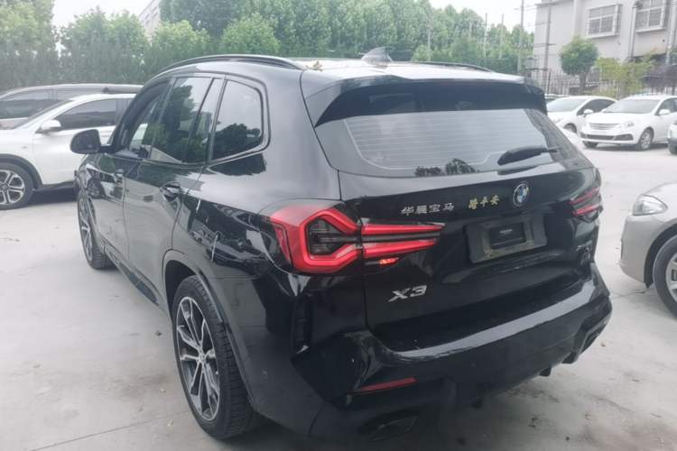 Used BMW X3 2023 xDrive30i Leading Model M Night Edition Package Rear Left 45 Deg