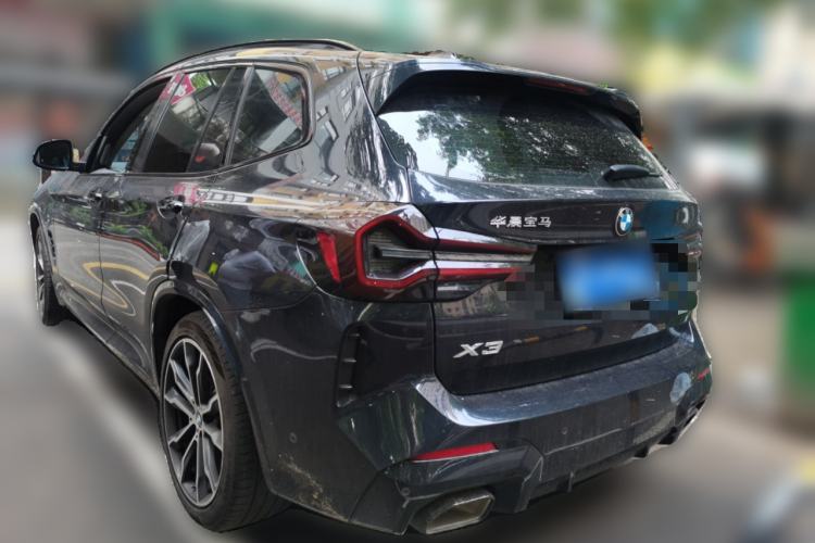 Used BMW X3 2023 xDrive30i Leading Model M Night Edition Package Rear Left 45 Deg