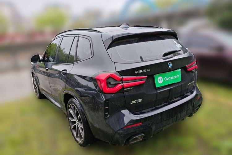 Used BMW X3 2023 xDrive30i Leading Model M Night Edition Package Rear Left 45 Deg