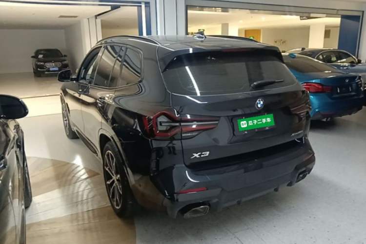Used BMW X3 2023 xDrive30i Leading Model M Night Edition Package Rear Left 45 Deg