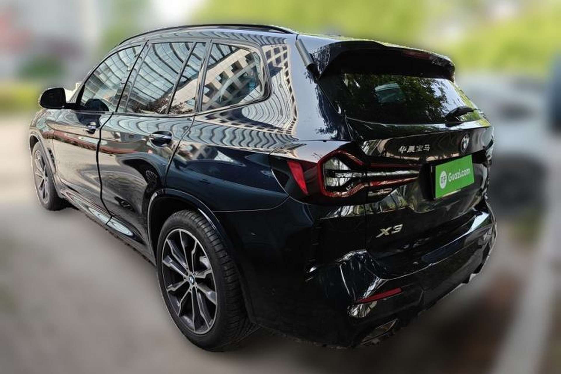 Used BMW X3 2023 xDrive30i Leading Model M Night Edition Package Rear Left 45 Deg