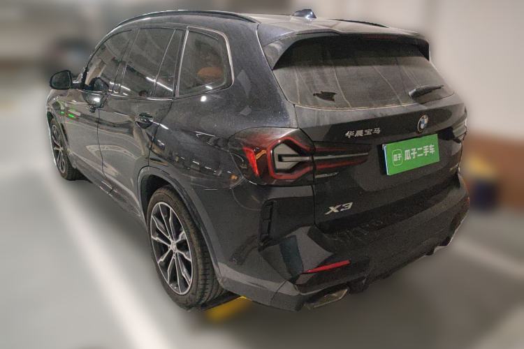 Used BMW X3 2023 xDrive30i Leading Model M Night Edition Package Rear Left 45 Deg