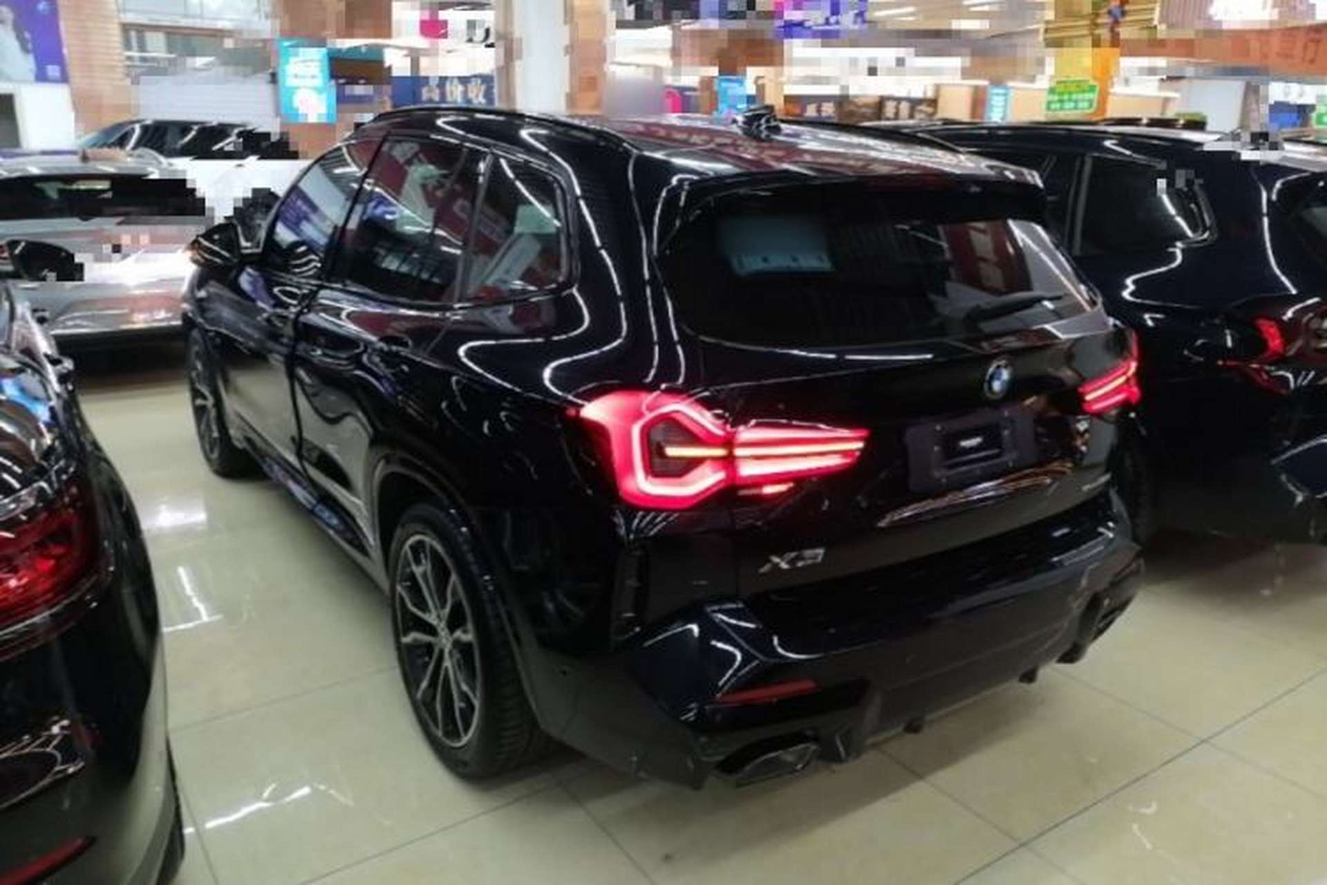 Used BMW X3 2023 xDrive30i Leading Model M Night Edition Package Rear Left 45 Deg
