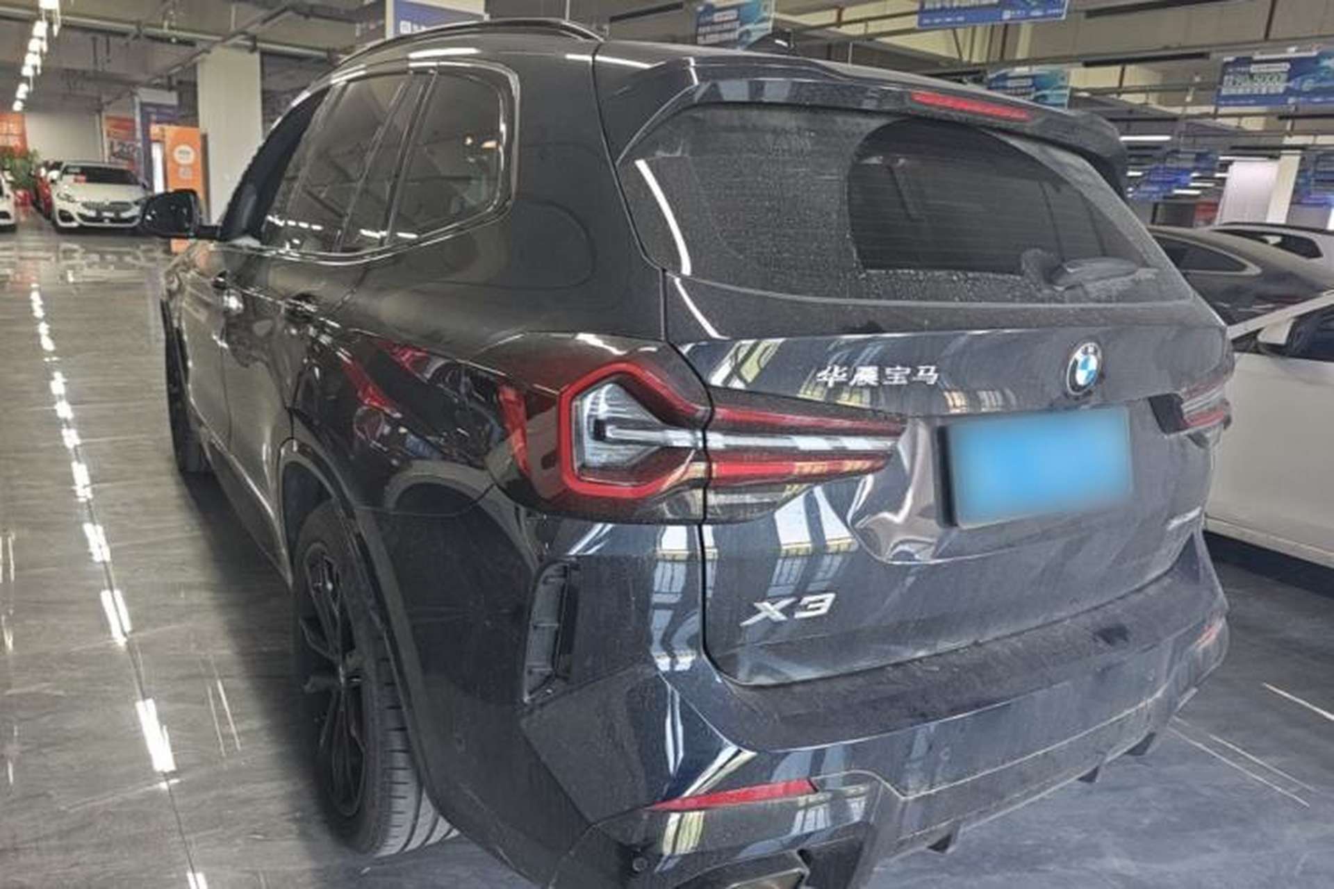 Used BMW X3 2023 Restyled xDrive30i Luxury Version M Night Edition Package Rear Left 45 Deg