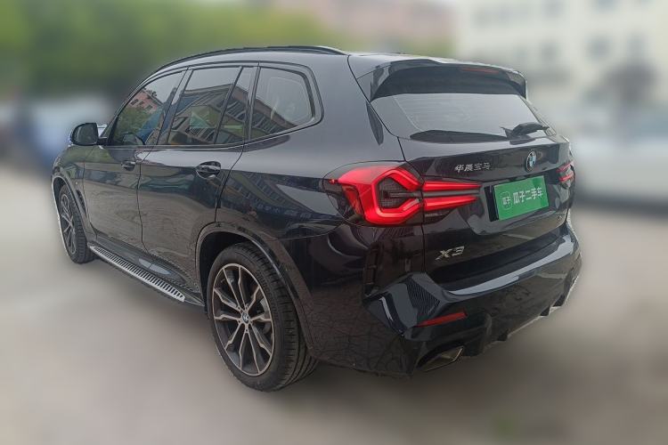 Used BMW X3 2023 xDrive30i Leading Model M Night Edition Package Rear Left 45 Deg