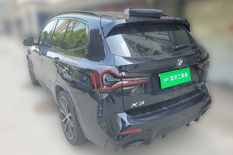 Used BMW X3 2023 xDrive30i Leading Model M Night Edition Package Rear Left 45 Deg