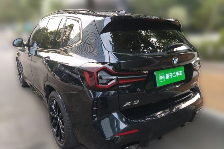 Used BMW X3 2023 xDrive30i Leading Model M Night Edition Package Rear Left 45 Deg
