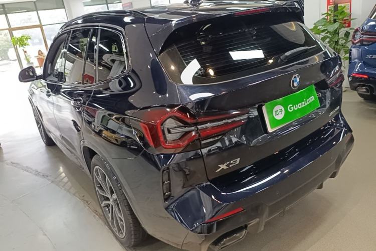 Used BMW X3 2023 xDrive30i Leading Model M Night Edition Package Rear Left 45 Deg