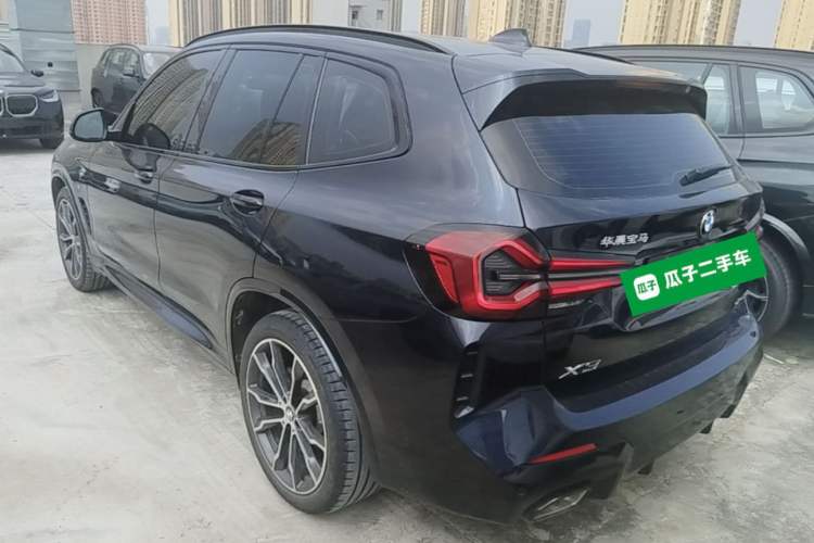 Used BMW X3 2023 xDrive30i Leading Model M Night Edition Package Rear Left 45 Deg