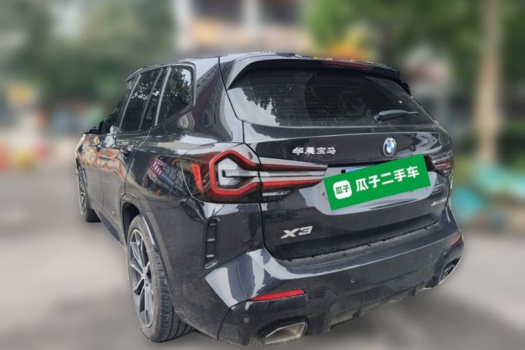 Used BMW X3 2023 xDrive30i Leading Model M Night Edition Package Rear Left 45 Deg