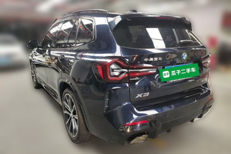 Used BMW X3 2023 xDrive30i Leading Model M Night Edition Package Rear Left 45 Deg
