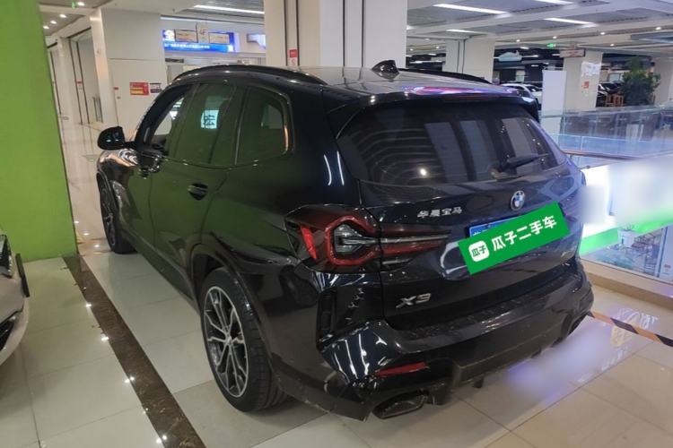 Used BMW X3 2023 xDrive30i Leading Model M Night Edition Package Rear Left 45 Deg