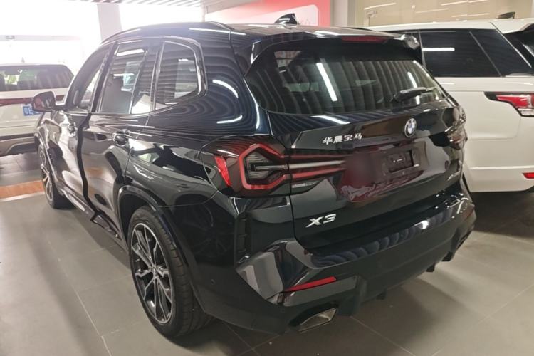 Used BMW X3 2023 xDrive30i Leading Model M Night Edition Package Rear Left 45 Deg